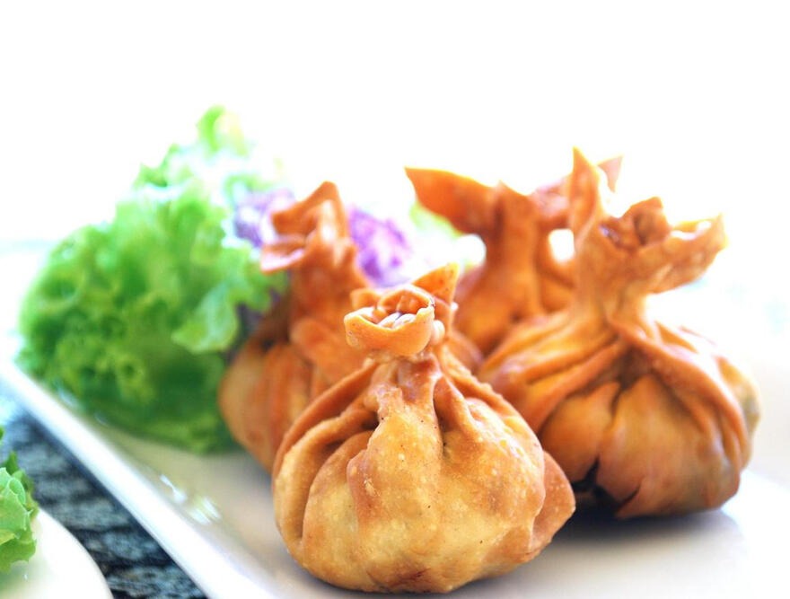 Money Bags entree at Chang Siam Thai Restaurant, Kerikeri